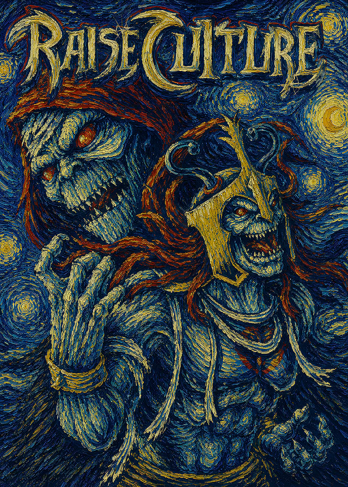 Raise Culture Skeletor and Evil-Lyn Art