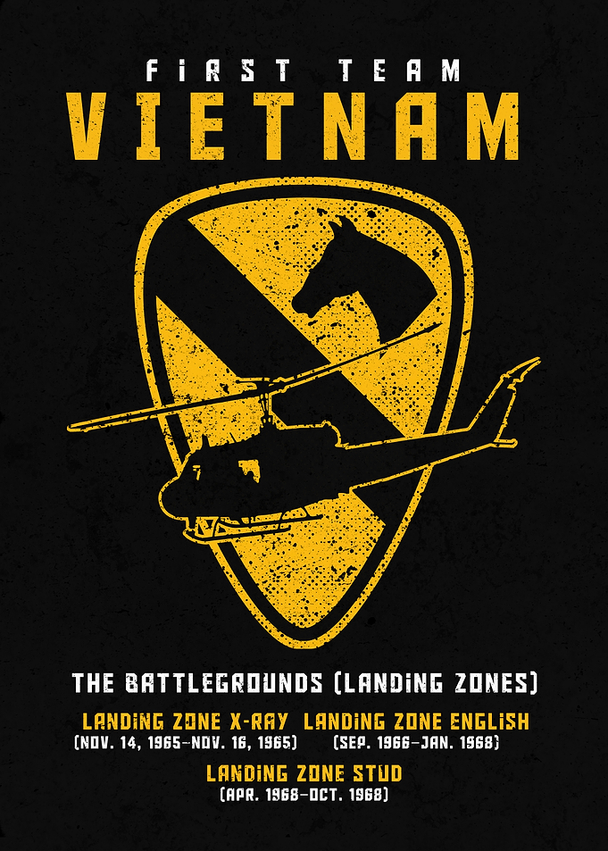 1st Cavalry Division Vietnam Landing Zones Army Aviation
