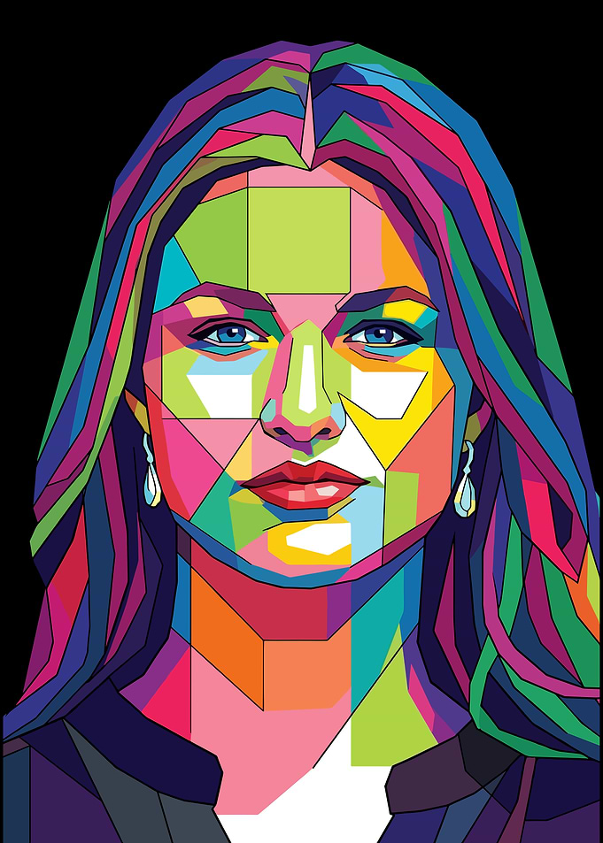 Leonor Pop Art Portrait