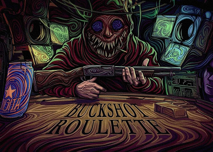 Buckshot Roulette Game Art