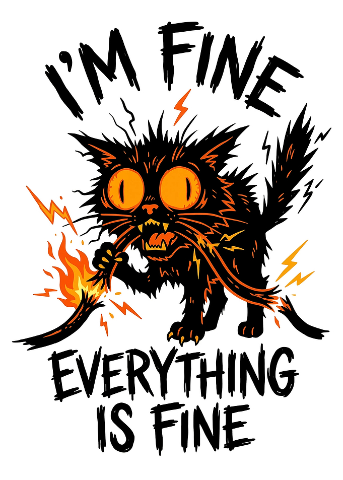I'm Fine Cat