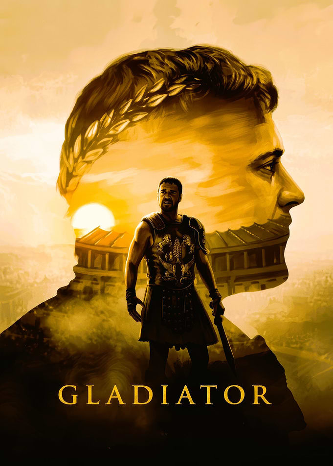 Gladiator Movie Poster Art