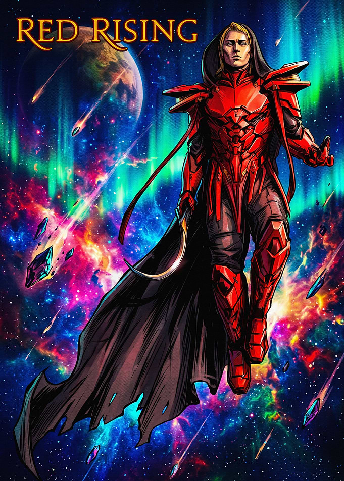 Red Rising Darrow Space Poster