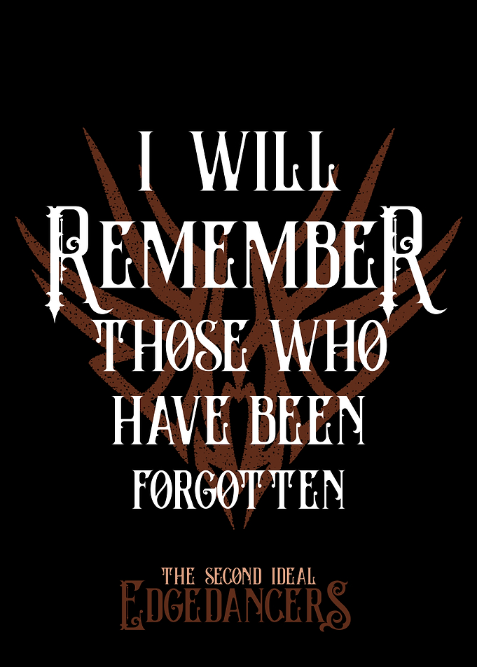 Edgedancer Second Ideal Quote Poster