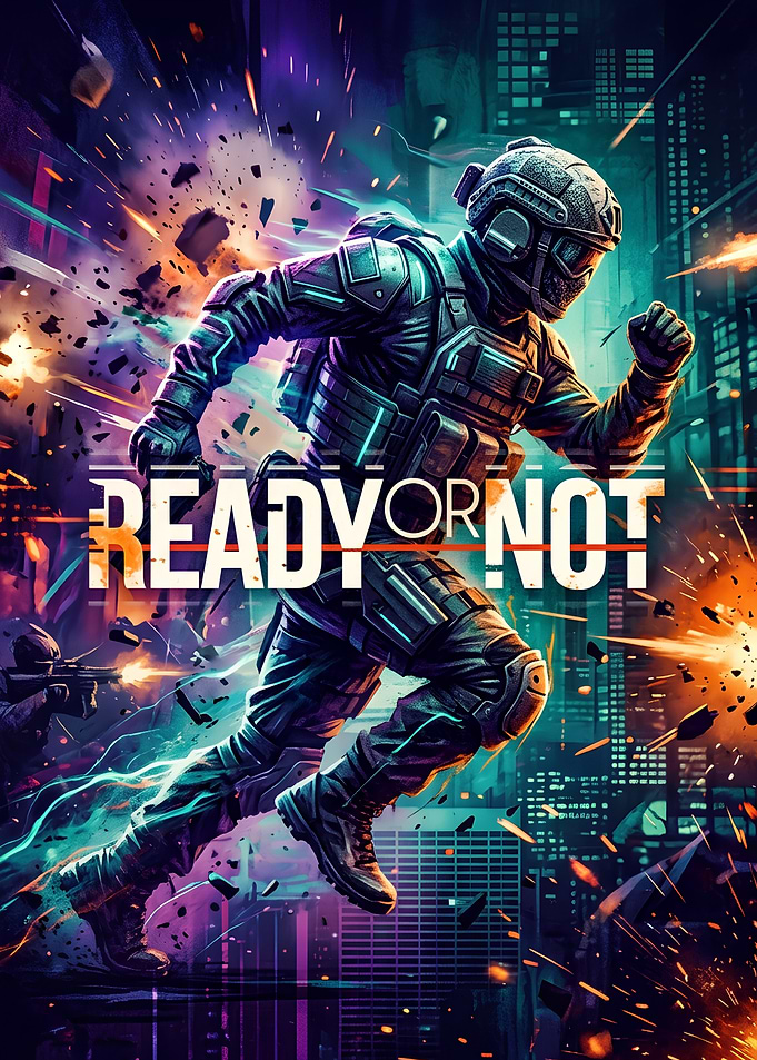 Ready or Not Tactical Game Poster