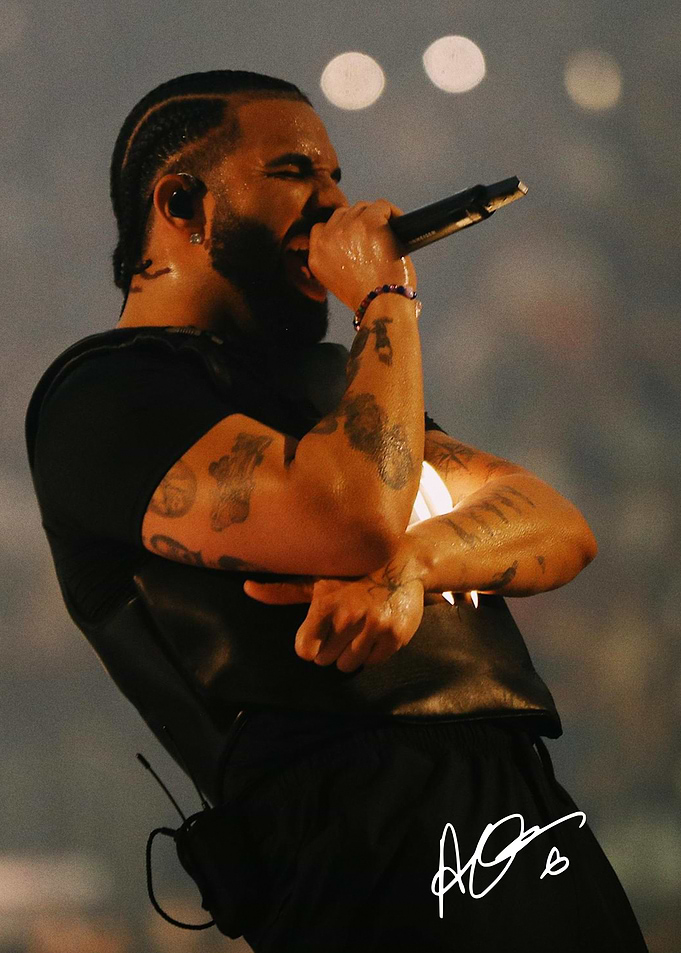 Drake Performing Live on Stage