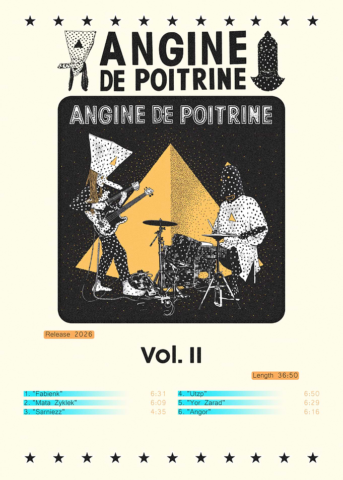 Angine de Poitrine Vol. II Album Cover