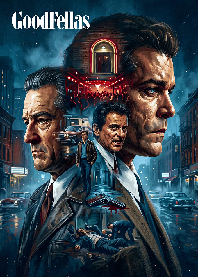 Goodfellas Movie Poster Art