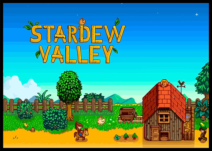 Stardew Valley Farm Scene
