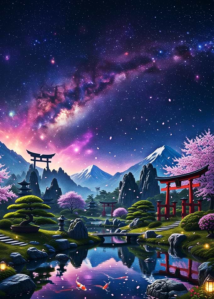 Celestial Japanese Garden