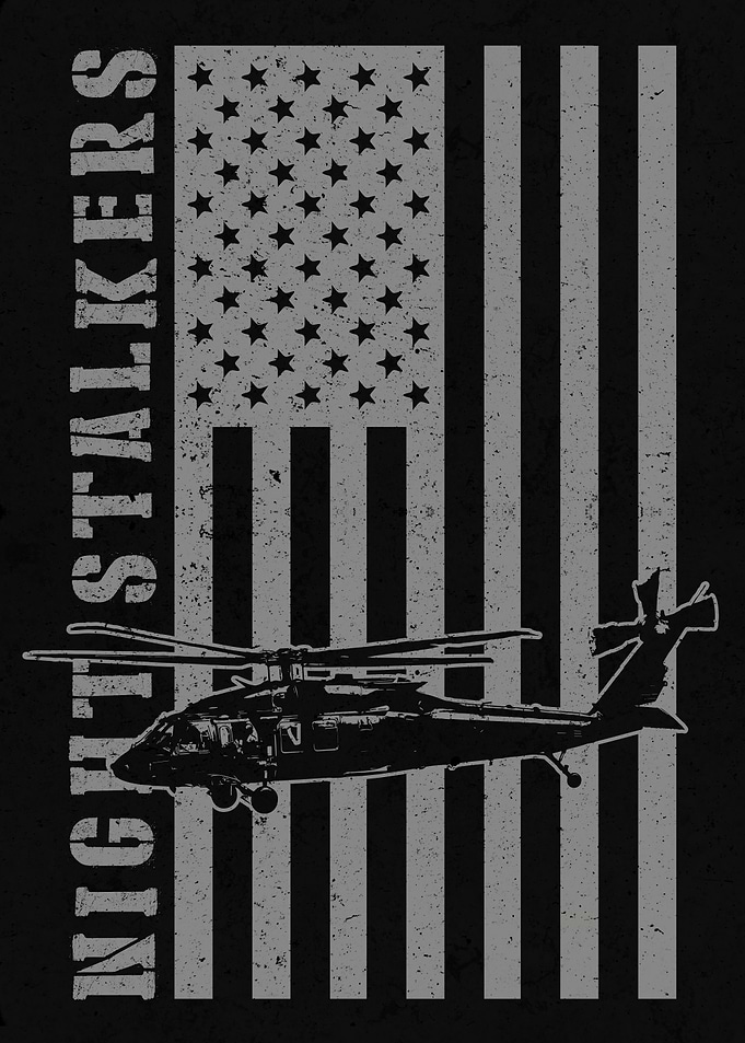 Ghosts in the Dark | Veteran Style UH-60 Black Hawk Print