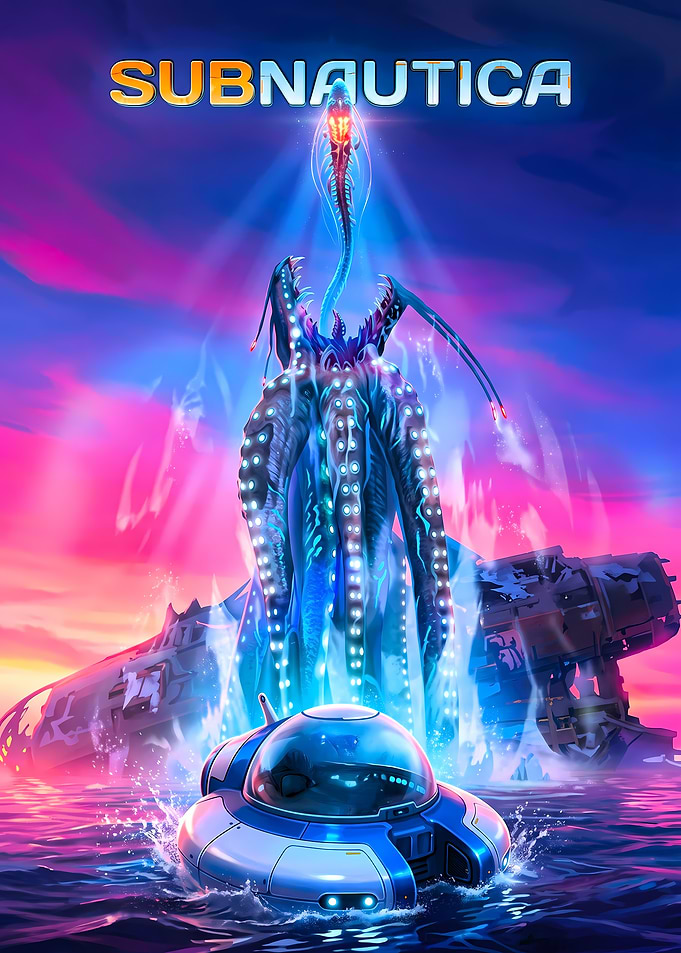 Subnautica Game Poster