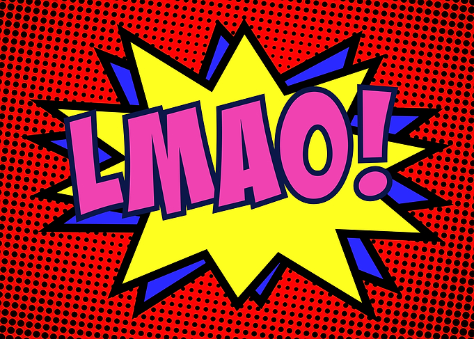 Comic halftone spikey lmao