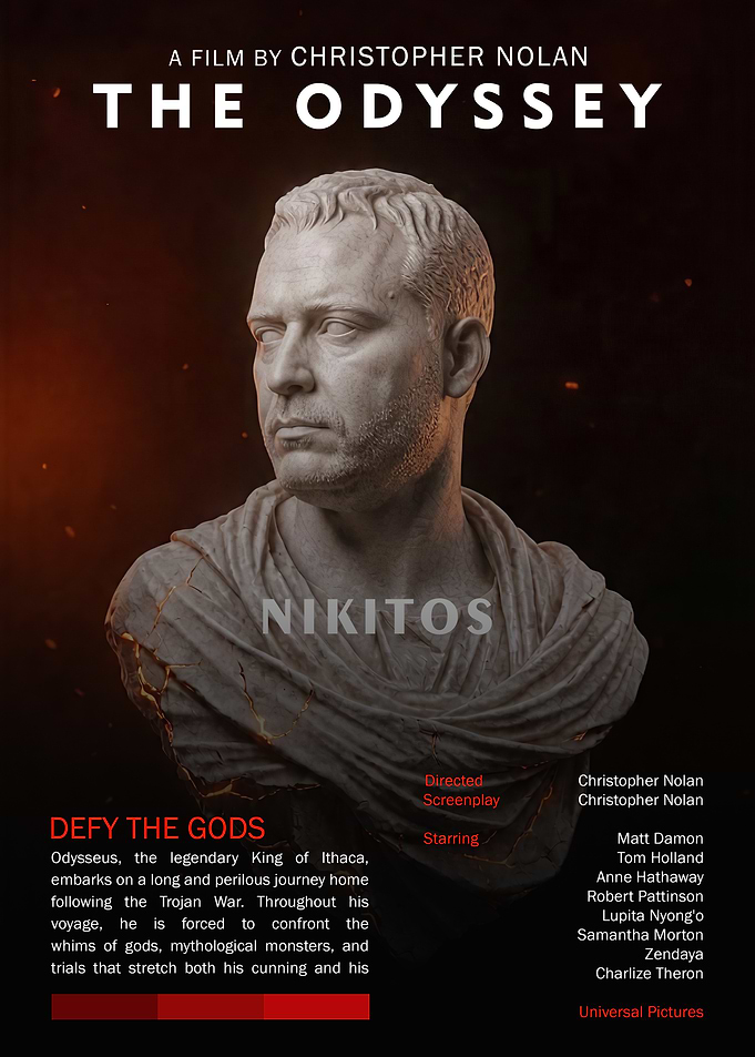The Odyssey Christopher Nolan Movie Poster