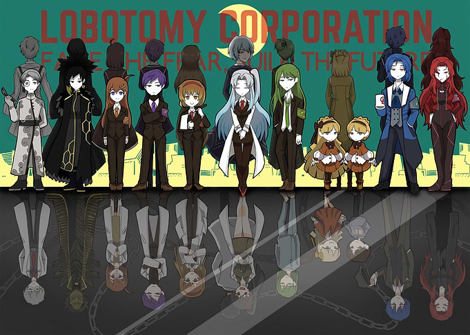 Lobotomy Corporation Sephirot Character Illustration