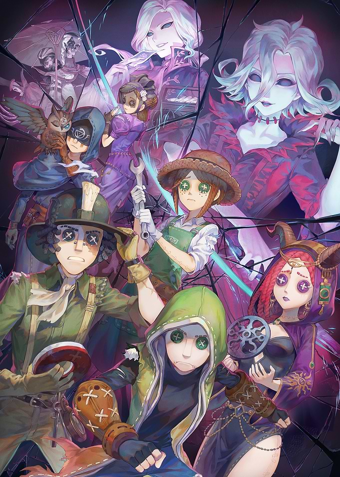Identity V Character Collage Art