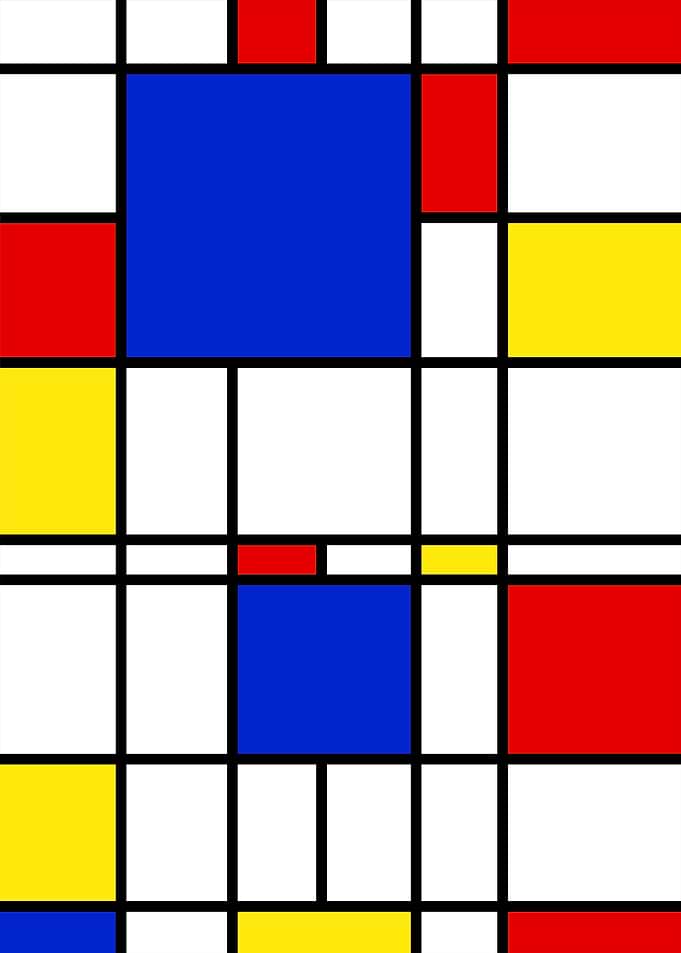Mondrian | Abstract Art SQB
