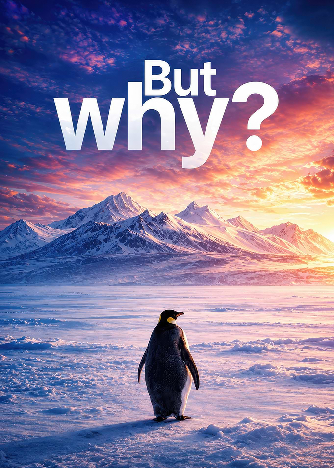 But Why? Penguin Landscape