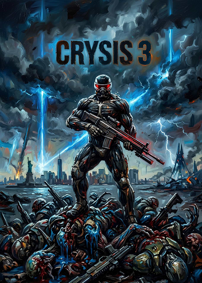 Crysis 3 Prophet Soldier Poster