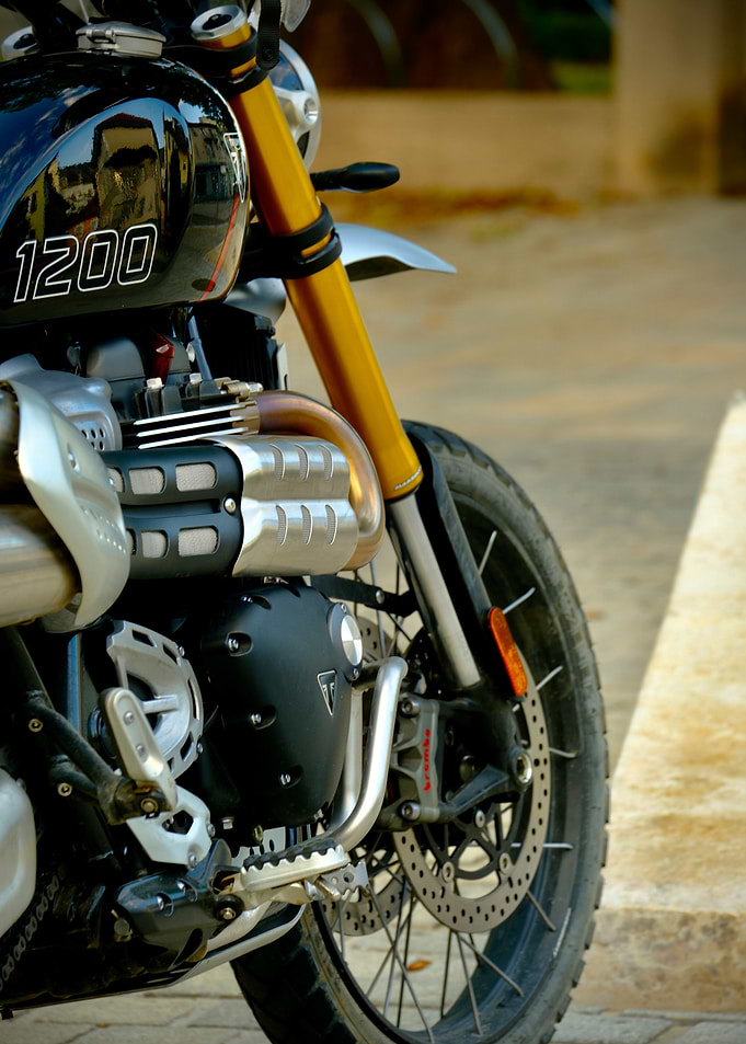 Triumph Scrambler 1200 Motorcycle Wallpaper