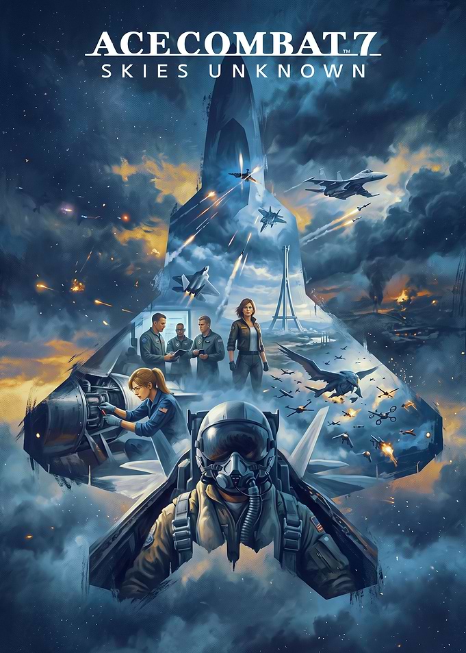 Ace Combat 7 Skies Unknown Poster