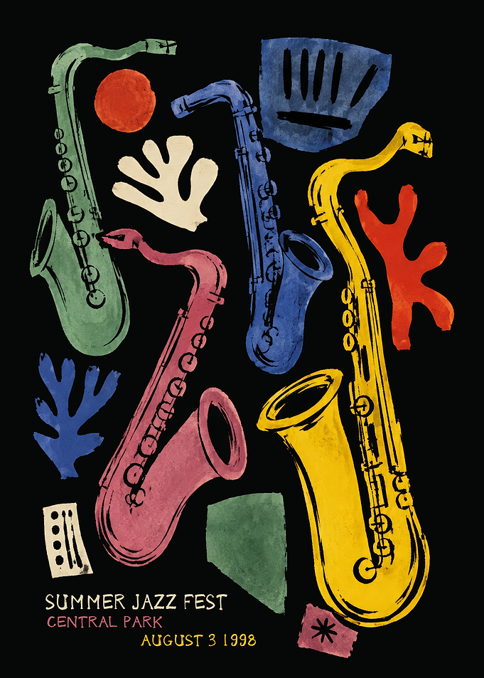 Summer Jazz Fest 1998 Poster