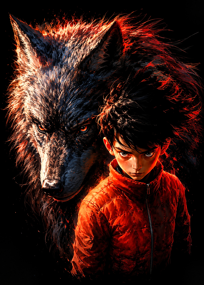 Peter and The Wolf Fantasy Portrait