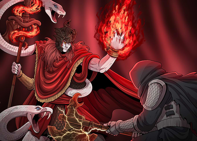 Stormhawk King VS The Serpent King