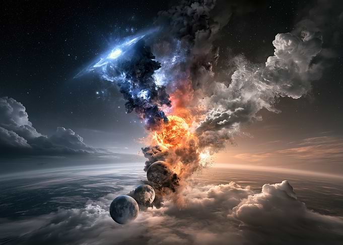 Cosmic Collision of Planets and Stars