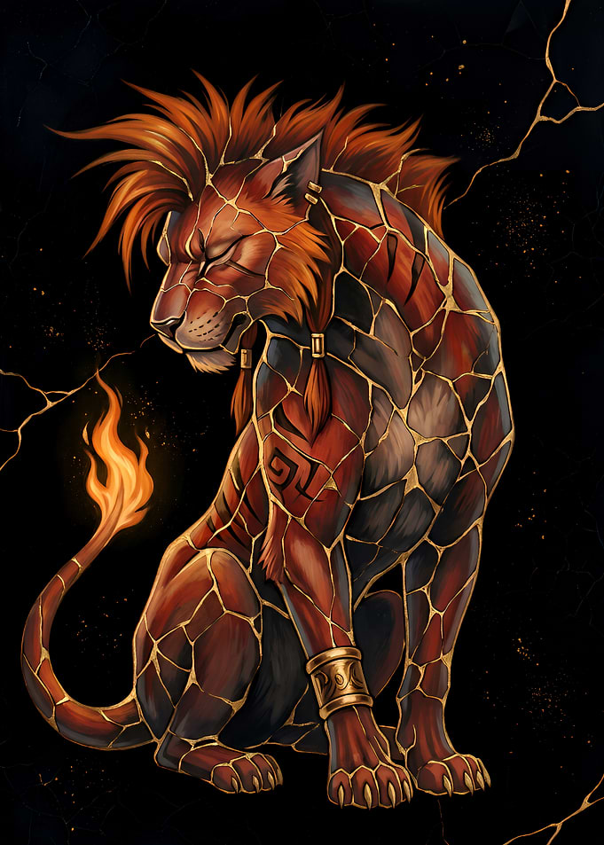 Kintsugi StyleRed XIII