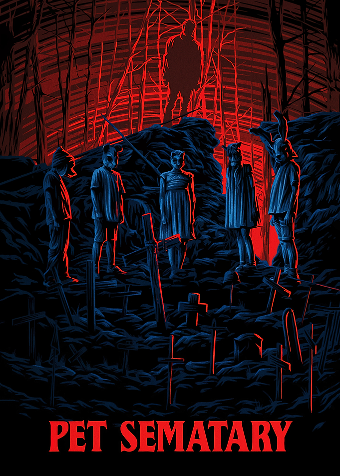 Pet Sematary Horror Movie Poster