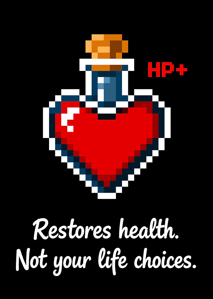 Health Potion - Dark Edition