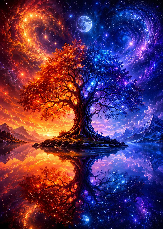 Duality Tree of Fire and Ice