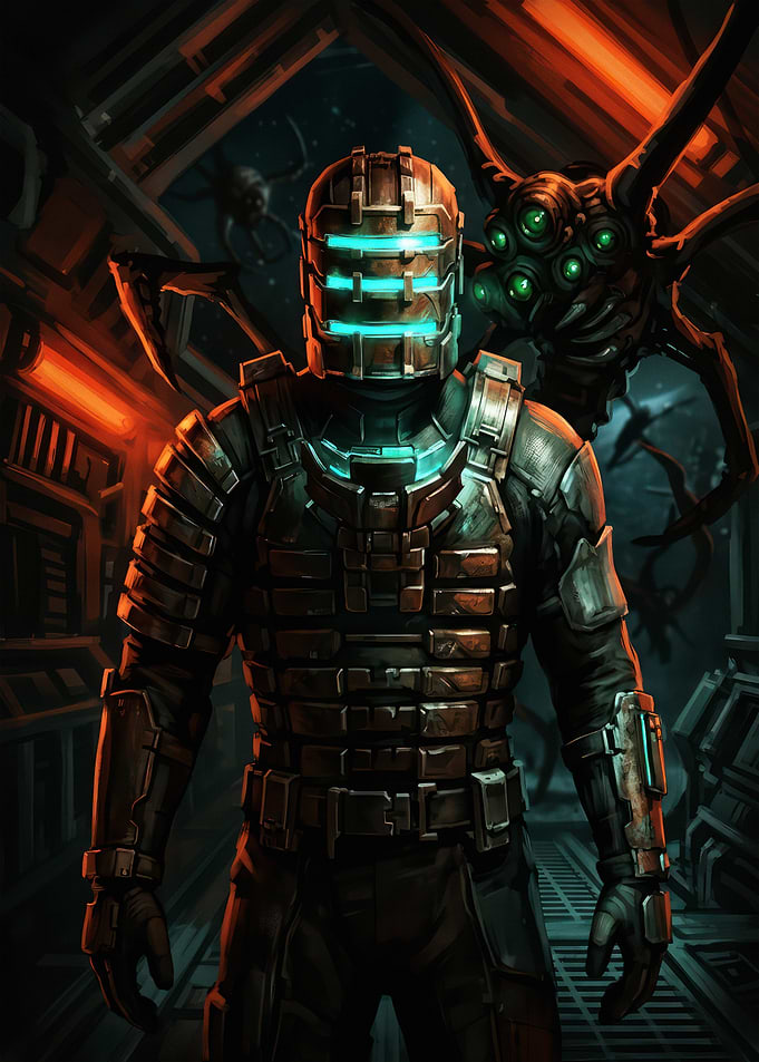 Isaac Clarke Facing dead space