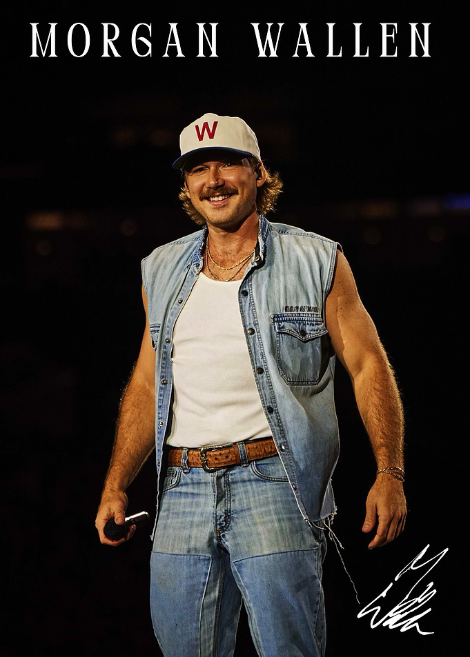 Morgan Wallen Concert Portrait