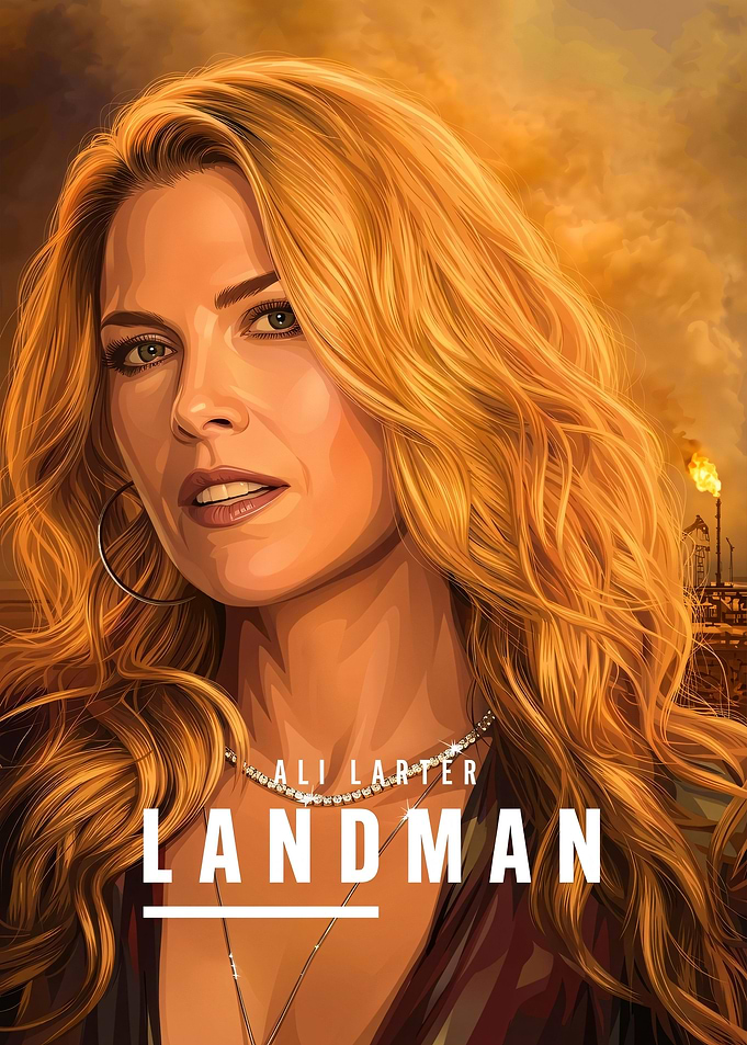 Ali Larter Landman TV Show Poster