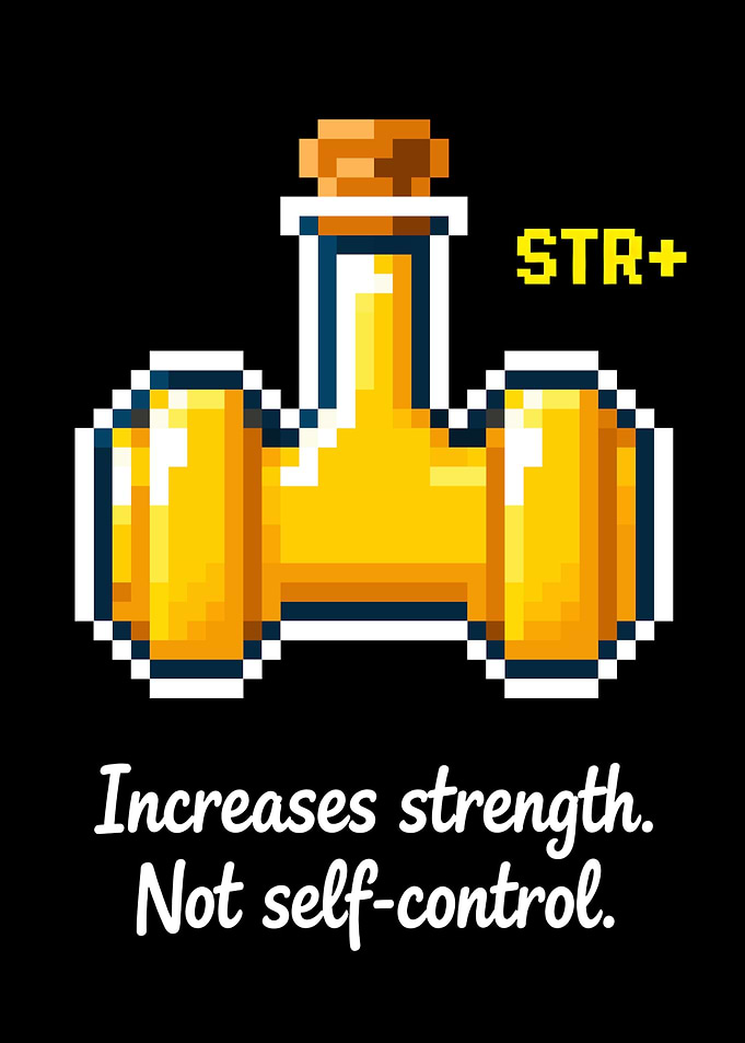 Strength Potion - Dark Edition