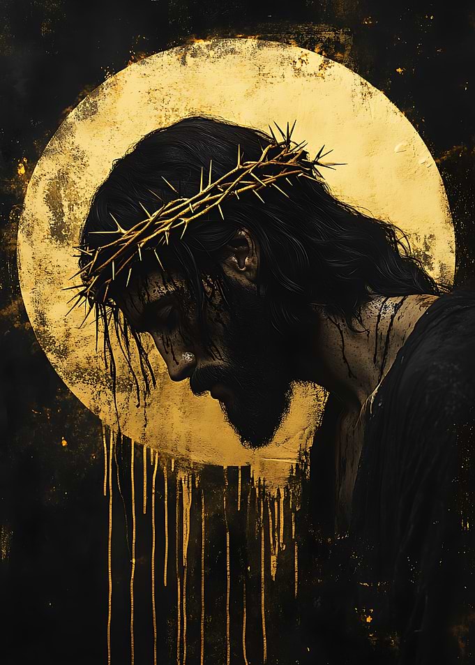 Jesus Christ with Crown of Thorns