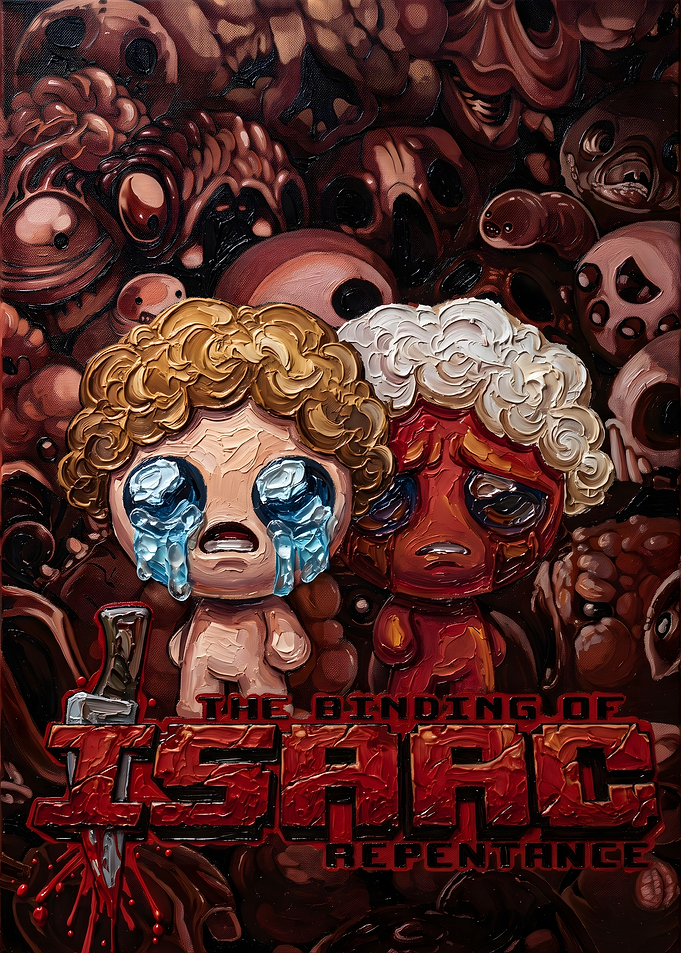 The Binding of Isaac Repentance Art