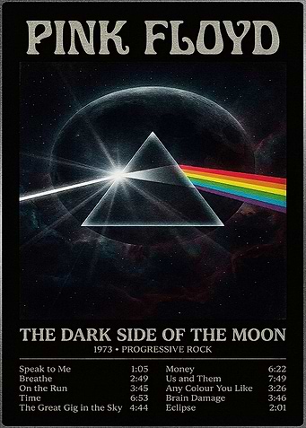 Pink Floyd Dark Side of the Moon Poster