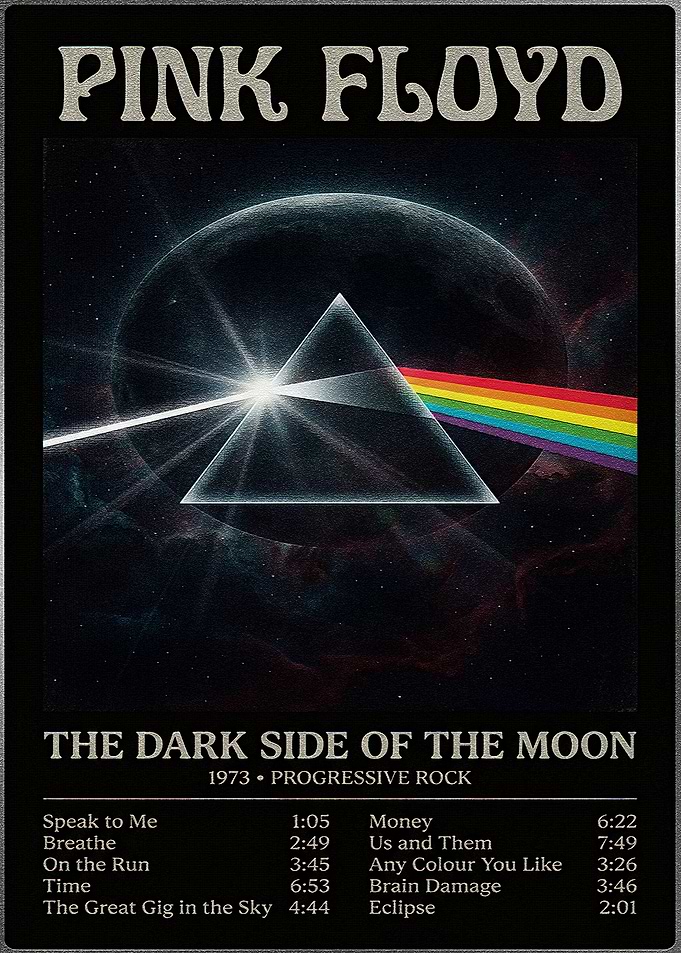 Pink Floyd Dark Side of the Moon Poster