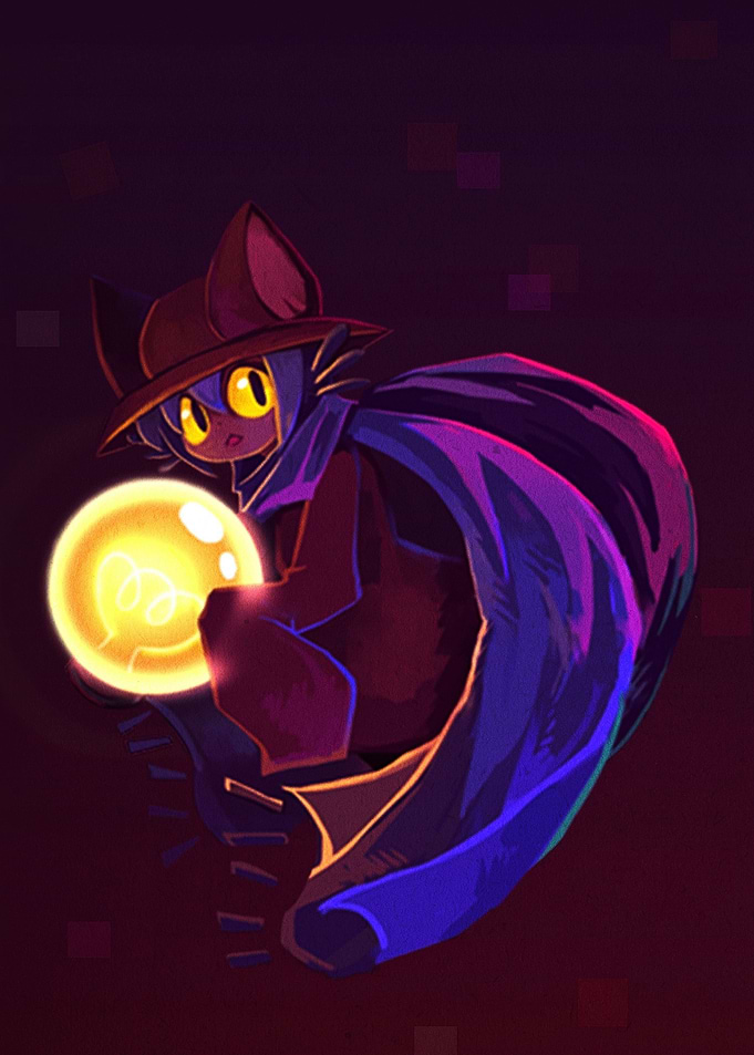 Niko from OneShot holding the sun