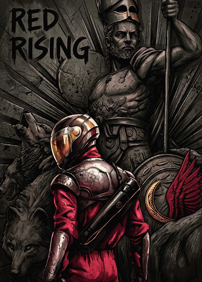Red Rising Darrow Poster Art