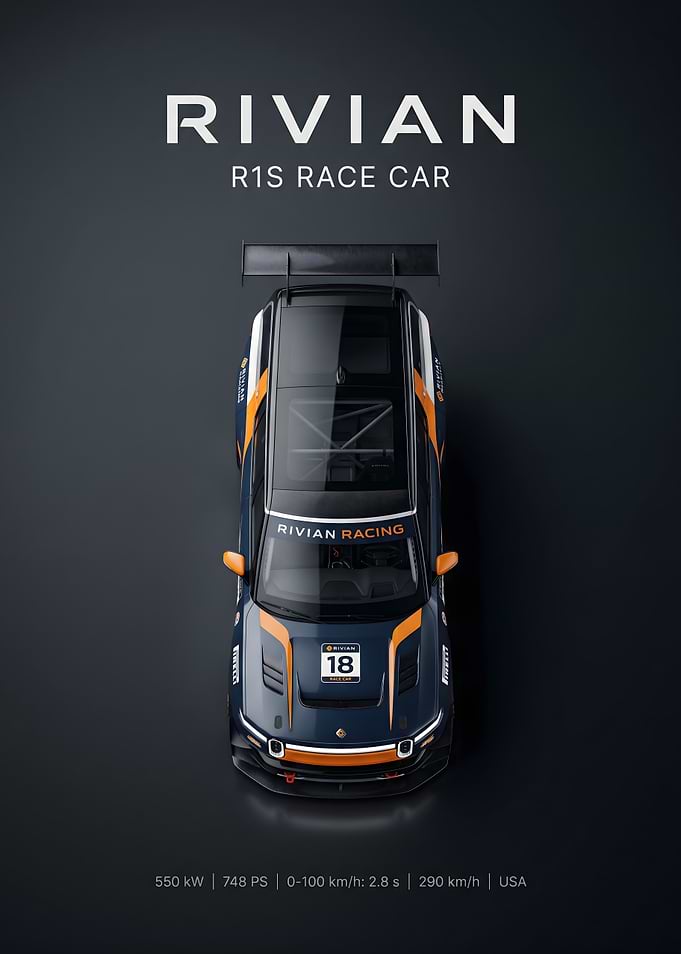 Rivian R1S Race Car Concept