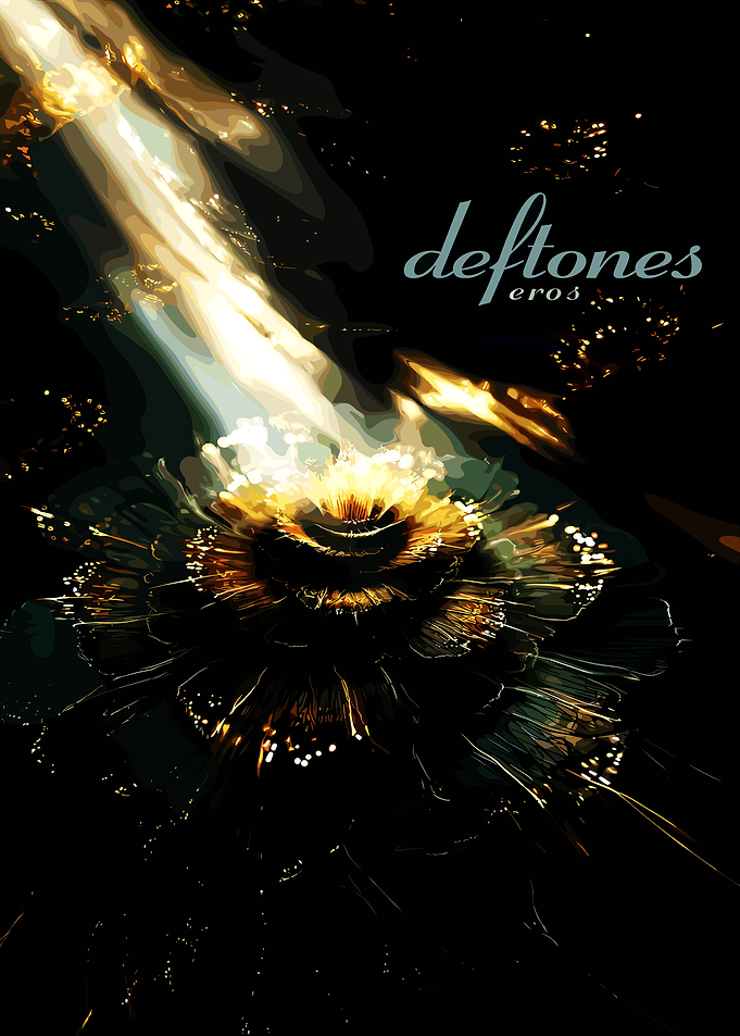 Deftones Eros Abstract Music Poster
