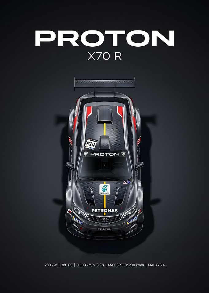 Proton X70 R Racing Concept