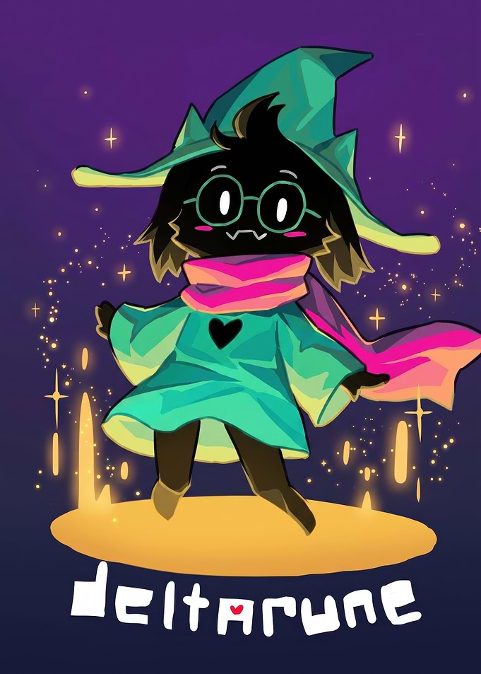 Ralsei from Deltarune Digital Art