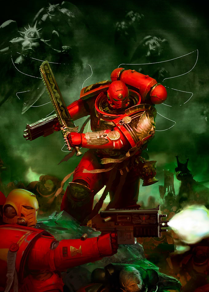 Crimson Fury Against the Blight