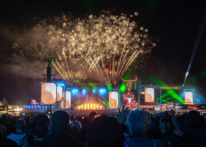 Wacken Open Air Festival Fireworks