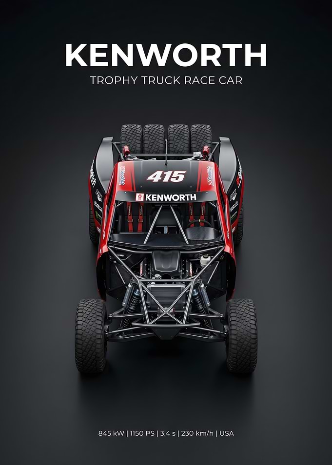 Kenworth Trophy Truck Race Car